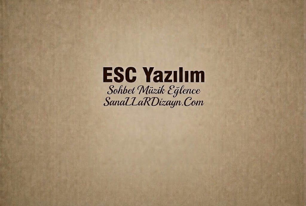 ESC Yazılım proje çalışma anı